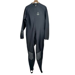 Vintage 90s O'Neill Wetsuit Women's Stirrup Leg Black MADE IN THE USA | Size XXL